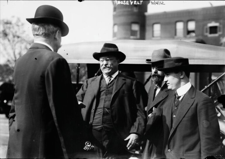 Theodore Roosevelt Survived an Assassination Attempt Because a Speech Tucked Inside His Pocket Slowed the Bullet. He Insisted on Delivering His Remarks Anyway