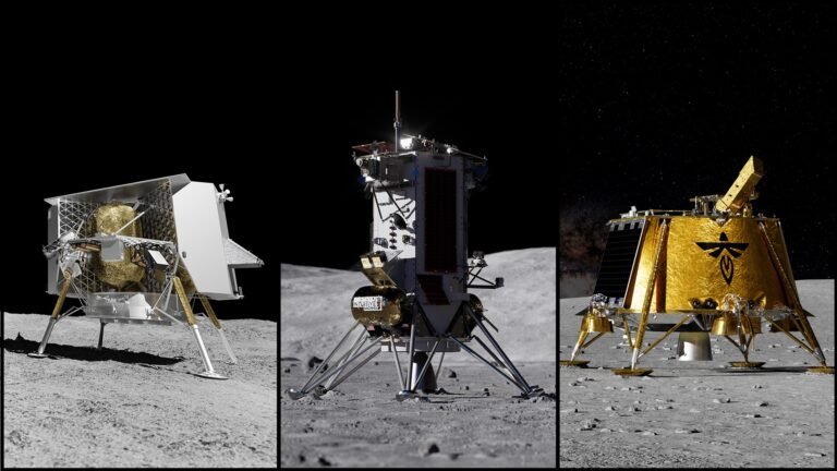 NASA awards nearly $600 million in lunar lander missions